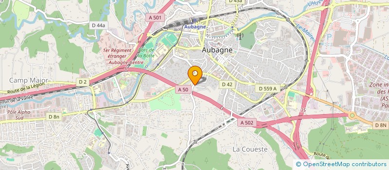 localisation de l'entreprise ASSOCIATION ARCHIPEL DES MASCAREIGNES à AUBAGNE
