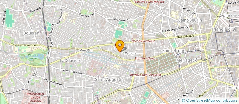 localisation de l'entreprise ASSOCIATION ARCOPOLE à BORDEAUX