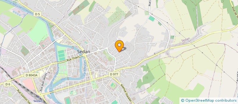 localisation de l'entreprise ASSOCIATION ARDENNAISE NAPOLEONIENNE - 12EME DE LIGNE  SEDAN