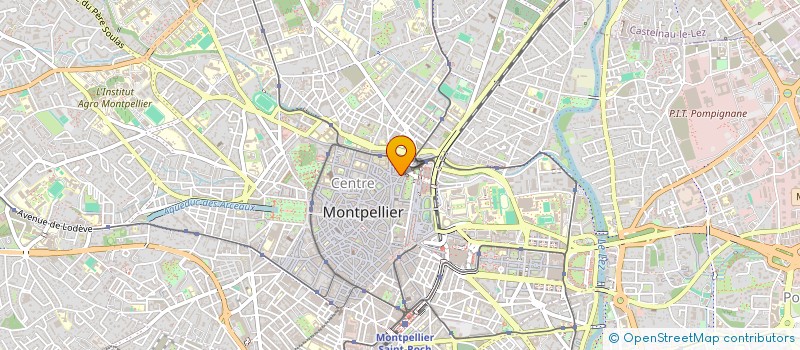 localisation de l'entreprise ASSOCIATION AREA 51 à MONTPELLIER