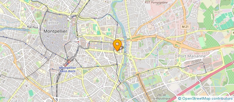 localisation de l'entreprise ASSOCIATION ARECIF à MONTPELLIER