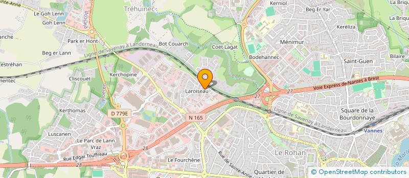 localisation de l'entreprise ASSOCIATION ARGO à VANNES
