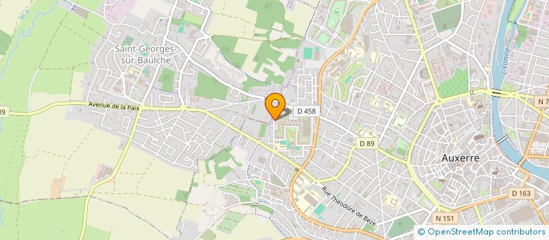 localisation de l'entreprise ASSOCIATION ARIANE à AUXERRE