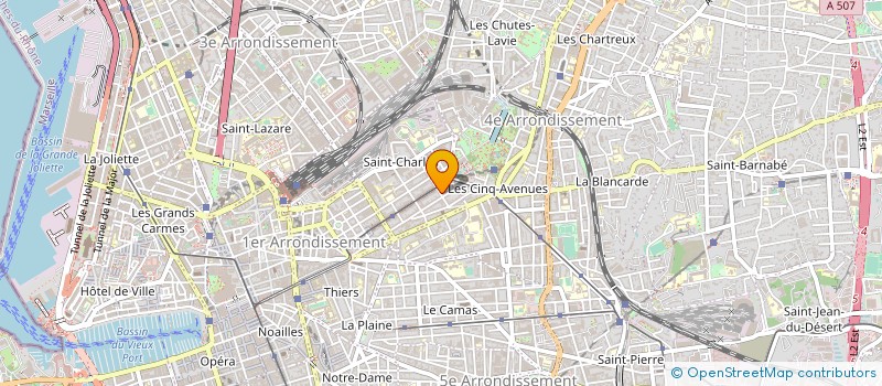 localisation de l'entreprise ASSOCIATION ARIANE à MARSEILLE