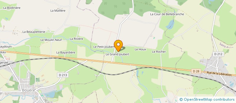 localisation de l'entreprise ASSOCIATION ARIS CHEVAL  SAINT-BRICE