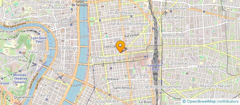 localisation de l'entreprise ASSOCIATION ARMONORD  LYON