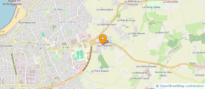 localisation de l'entreprise ASSOCIATION ARMOR ET MALO ACCUEIL  SAINT-MALO