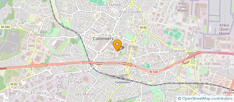 localisation de l'entreprise ASSOCIATION ARPALHANDS à COLOMIERS