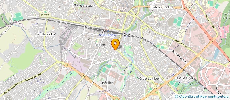 localisation de l'entreprise ASSOCIATION ARPEGE à SAINT-BRIEUC