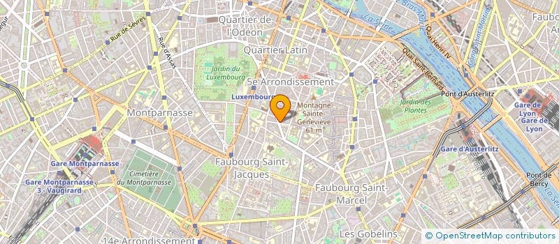 localisation de l'entreprise ASSOCIATION ARPEGE  PARIS