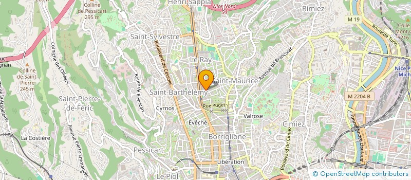 localisation de l'entreprise ASSOCIATION ARRIMAGE à NICE