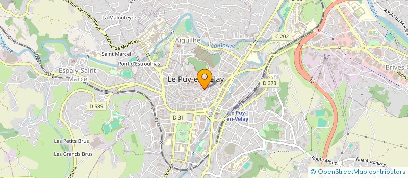 localisation de l'entreprise ASSOCIATION ARS MUSICA à LE PUY-EN-VELAY