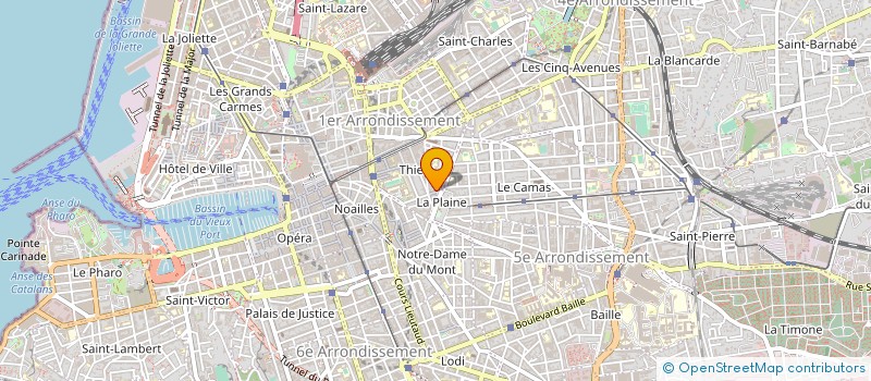 localisation de l'entreprise ASSOCIATION ART CADE à MARSEILLE
