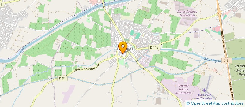 localisation de l'entreprise ASSOCIATION ART CATALOGNE  TORREILLES