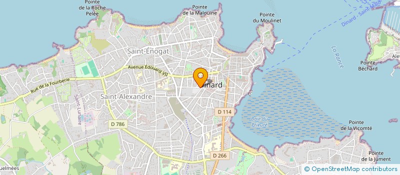localisation de l'entreprise ASSOCIATION ART ENVIE  DINARD