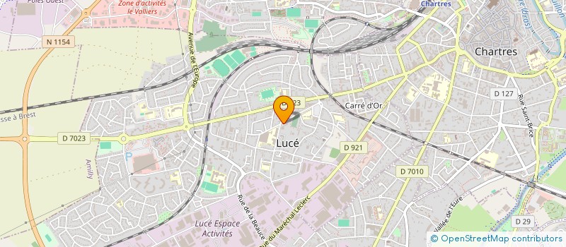 localisation de l'entreprise ASSOCIATION ART ET CULTURE à LUCE