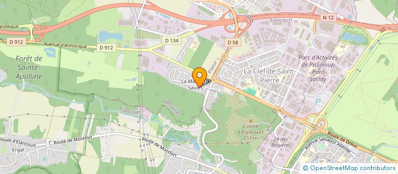 localisation de l'entreprise ASSOCIATION ART ET HISTOIRE à PLAISIR