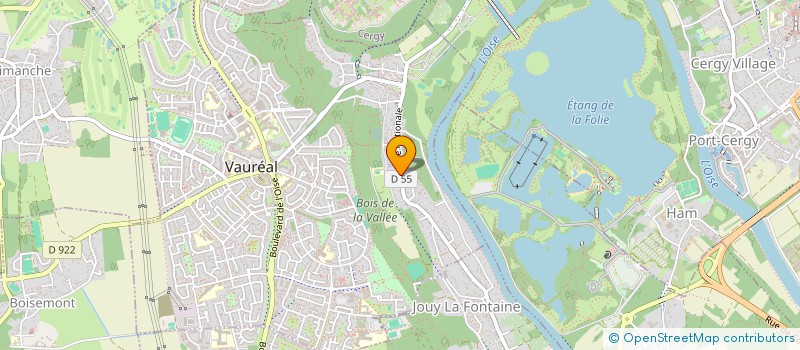 localisation de l'entreprise ASSOCIATION ART ET PATRIMOINE à VAUREAL