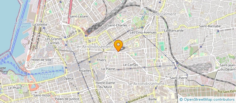 localisation de l'entreprise ASSOCIATION ART EVEIL ET DECOUVERTE  MARSEILLE