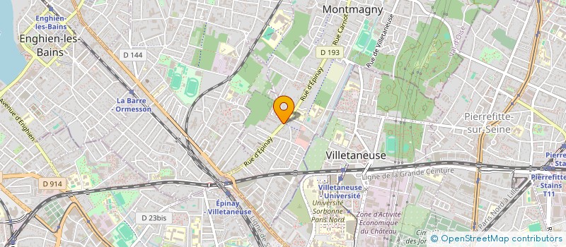 localisation de l'entreprise ASSOCIATION ART'MAGNY  MONTMAGNY