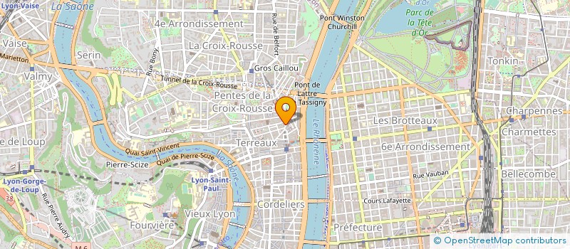 localisation de l'entreprise ASSOCIATION ART VIF à LYON