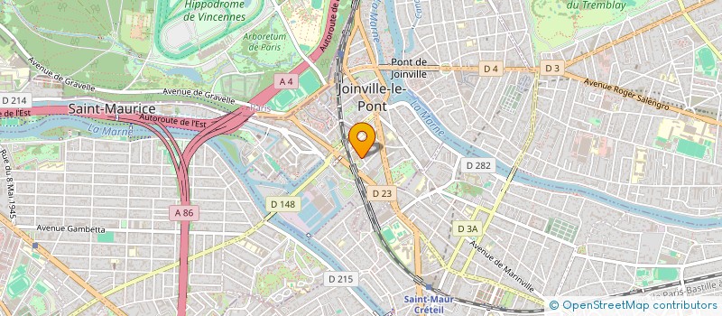 localisation de l'entreprise ASSOCIATION ART VITAL  JOINVILLE-LE-PONT