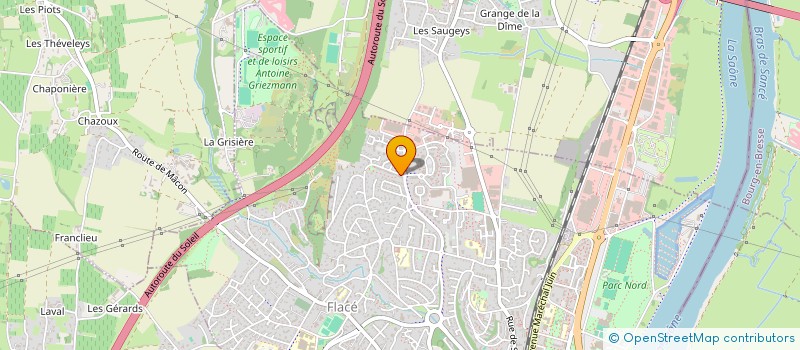 localisation de l'entreprise ASSOCIATION ART WORK à MACON