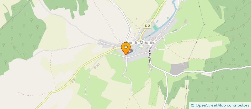 localisation de l'entreprise ASSOCIATION ARTE-FLAMENCO  THIN-LE-MOUTIER