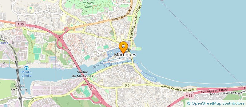localisation de l'entreprise ASSOCIATION ARTEMIS à MARTIGUES