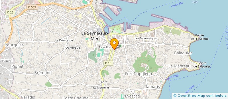 localisation de l'entreprise ASSOCIATION ARTHEMES à LA SEYNE-SUR-MER