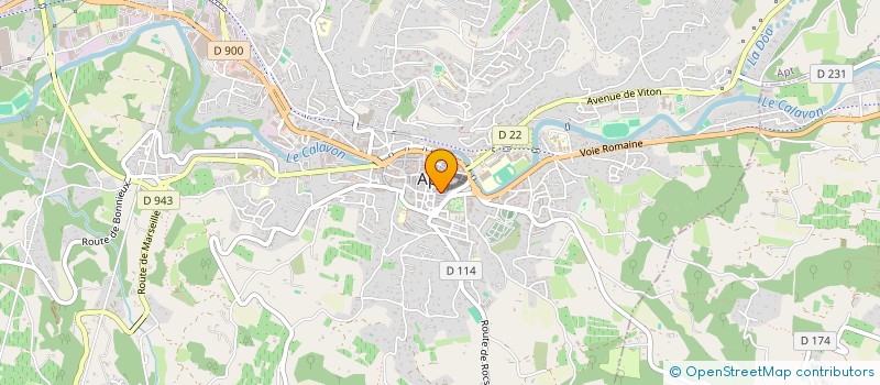localisation de l'entreprise ASSOCIATION ARTIFICES à APT