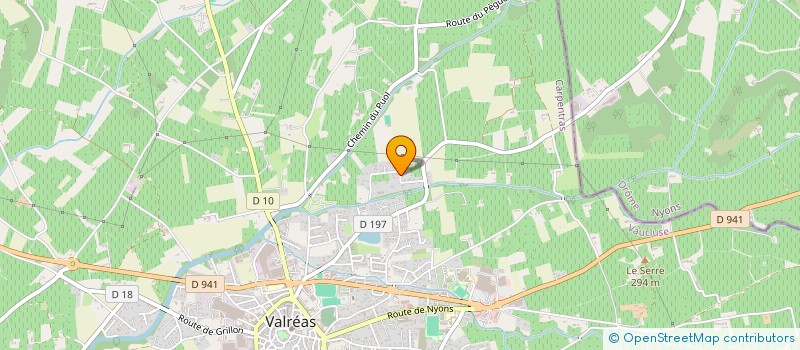 localisation de l'entreprise ASSOCIATION ARTIS BULLA à VALREAS