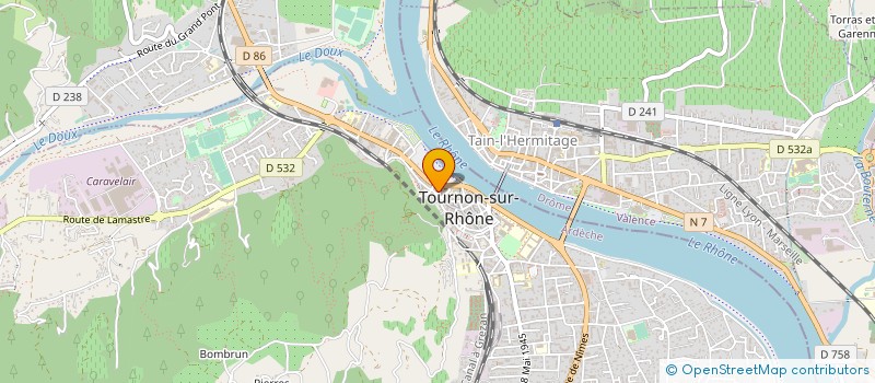 localisation de l'entreprise ASSOCIATION ARTISANS DU MONDE à TOURNON-SUR-RHONE