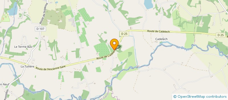 localisation de l'entreprise ASSOCIATION ARTISCENA  SAINT-AUBIN-DE-CADELECH