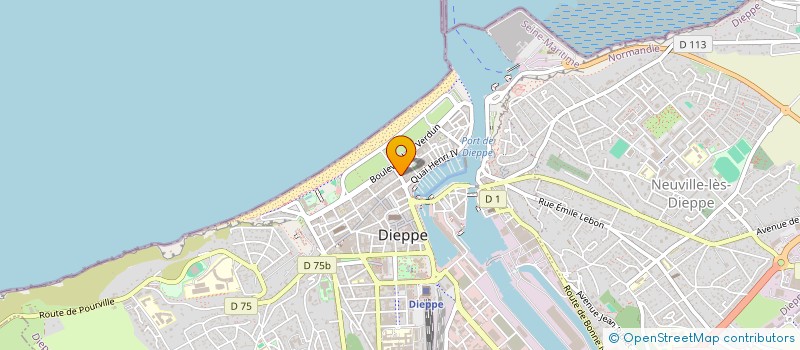 localisation de l'entreprise ASSOCIATION ARTISTES PROMOTION à DIEPPE