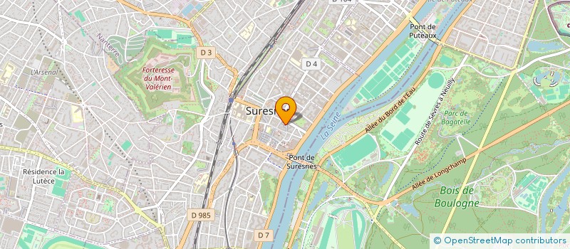 localisation de l'entreprise ASSOCIATION ARTISTES REUNIS POUR ENFANTS OUBLIES à SURESNES