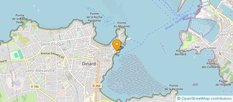 localisation de l'entreprise ASSOCIATION ARTISTIQUE DINARDAISE  DINARD