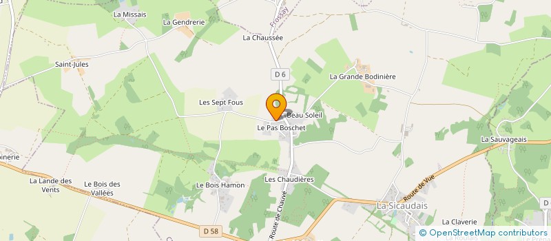 localisation de l'entreprise ASSOCIATION ARTISTIQUE ET CULTURELLE DU PAYS DE RETZ - AACPR à CHAUMES-EN-RETZ