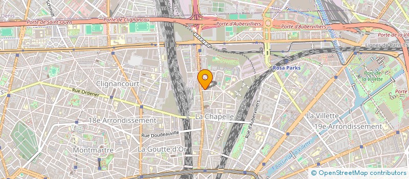 localisation de l'entreprise ASSOCIATION ARTISTIQUE ET CULTURELLE KARIBE ROOTS  PARIS