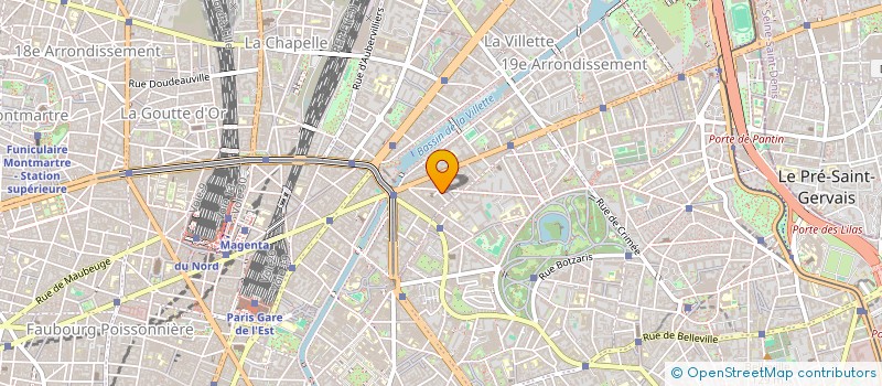 localisation de l'entreprise ASSOCIATION ARTLYFE  PARIS