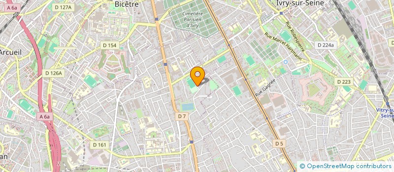 localisation de l'entreprise ASSOCIATION ARTS DU TAO  THIAIS