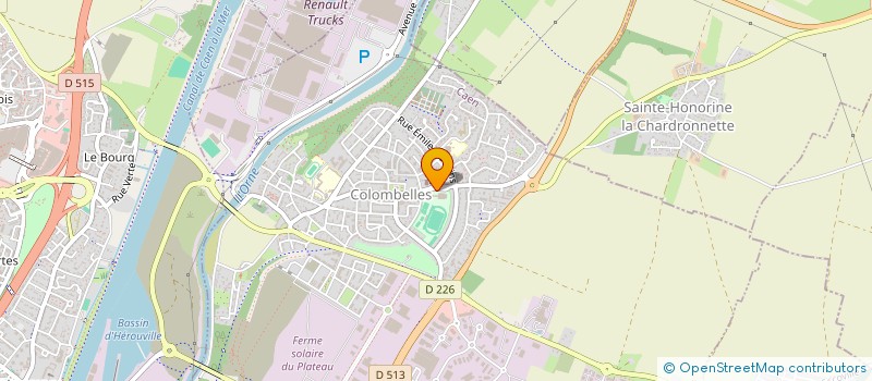 localisation de l'entreprise ASSOCIATION ARTS ET CULTURE LE CONQUERANT à CAEN