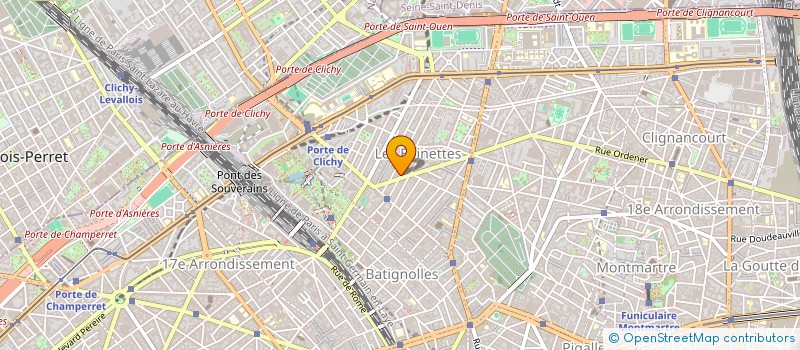 localisation de l'entreprise ASSOCIATION ARTS ET EXPRESSIONS DU CORPS  PARIS