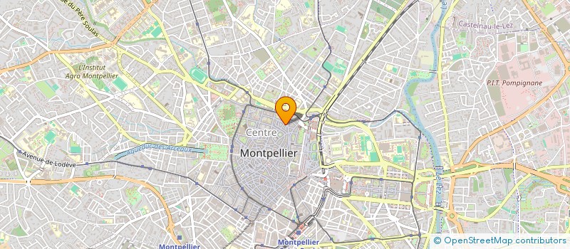 localisation de l'entreprise ASSOCIATION ARTS ET MATIERES à MONTPELLIER