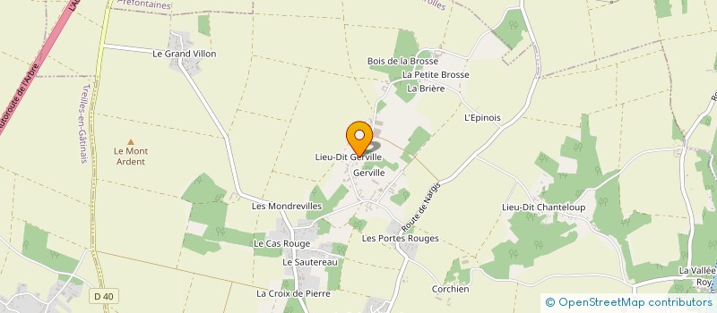 localisation de l'entreprise ASSOCIATION ARTS THERAPEUTIQUES à GIROLLES
