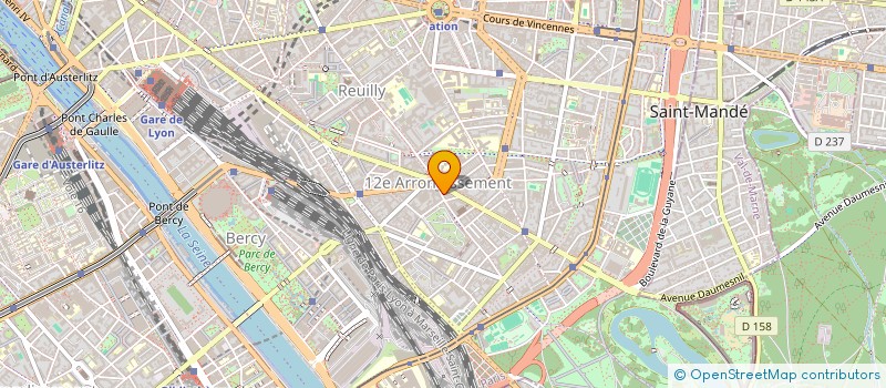 localisation de l'entreprise ASSOCIATION ARTSEM  PARIS