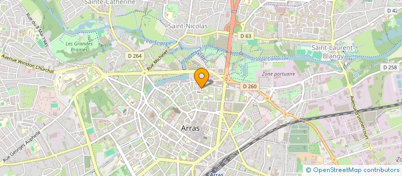 localisation de l'entreprise ASSOCIATION ARTZIMUT à ARRAS