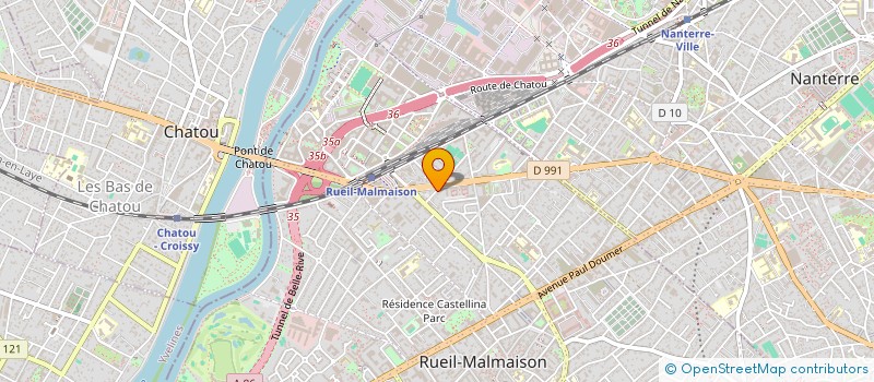 localisation de l'entreprise ASSOCIATION ASCER'LAND à RUEIL-MALMAISON