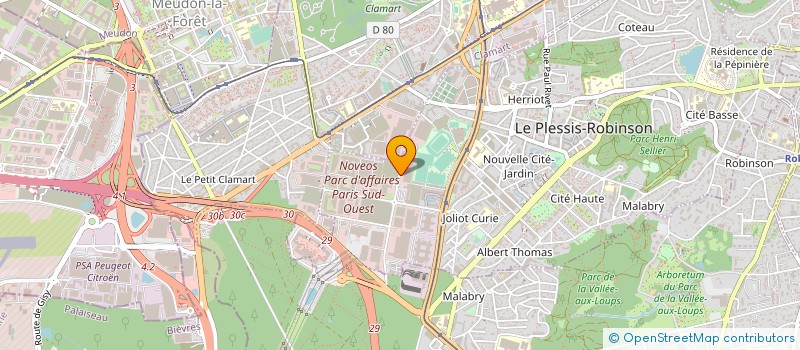 localisation de l'entreprise ASSOCIATION ASHANTI à LE PLESSIS-ROBINSON