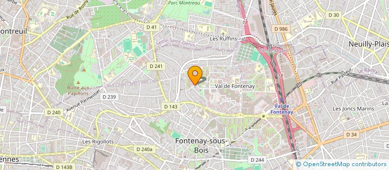 localisation de l'entreprise ASSOCIATION ASHPF à FONTENAY-SOUS-BOIS